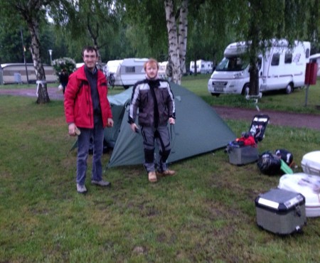 Erster Tag ist geschafft