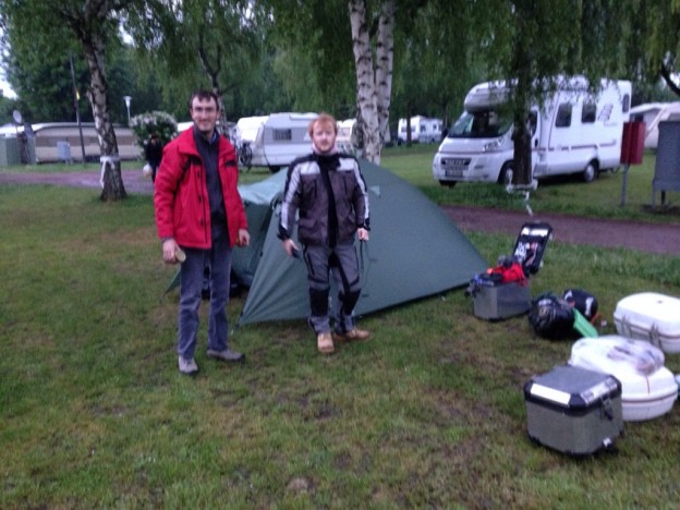 Erster Tag ist geschafft