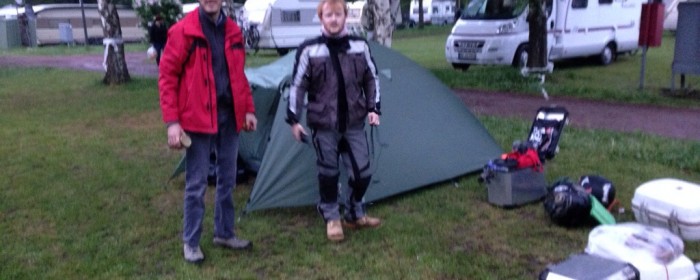 Erster Tag ist geschafft