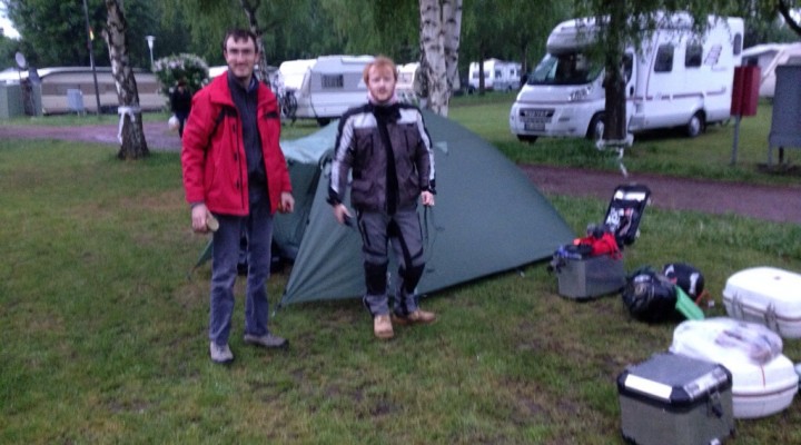 Erster Tag ist geschafft