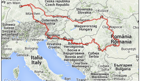 Way to Romania – Track