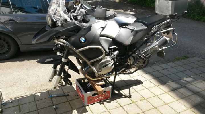 Reifenwechsel mal anders