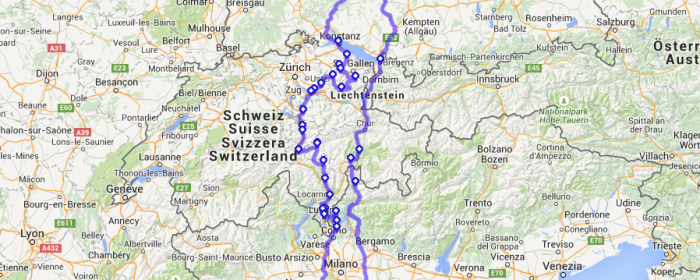 Reiseplanung: Ab an die italienische Riviera