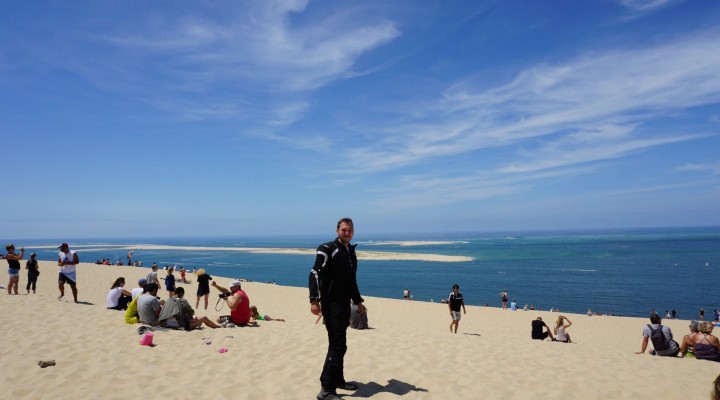Frankreich Reise Tag 8: Ausblick von der Dune du Pilat