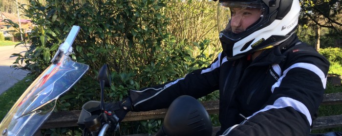 Mein neuer Helm: Touratech AVENTURO 