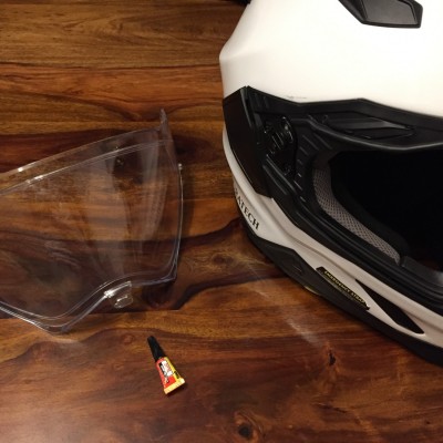 Korsika 2016: Kurz vor dem Start streikt das Helmvisier